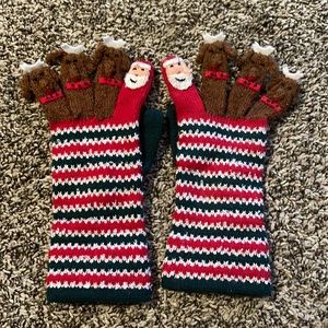 Cute Vintage Holiday Finger gloves